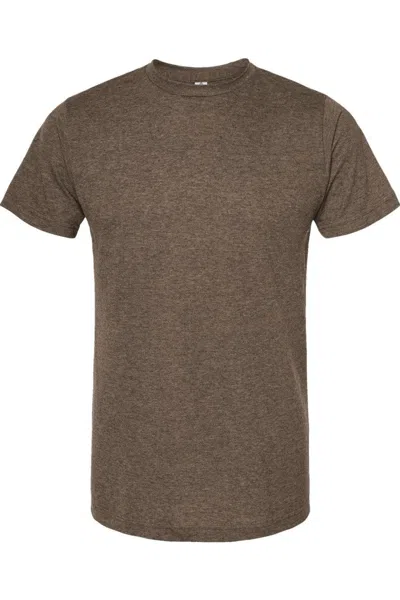 Tultex Unisex Poly-rich T-shirt In Brown