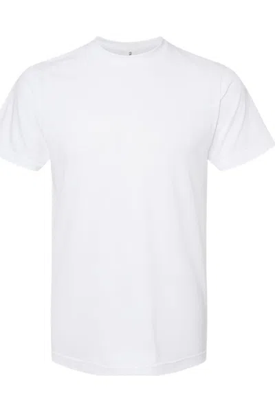 Tultex Unisex Poly-rich T-shirt In White