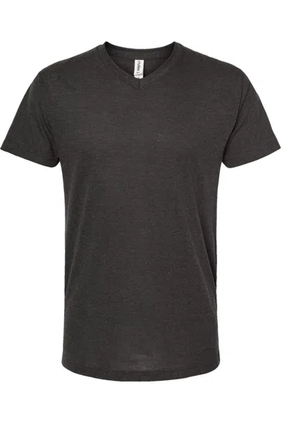 Tultex Unisex Poly-rich V-neck T-shirt In Multi