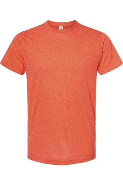 Tultex Unisex Poly-rich T-shirt In Orange