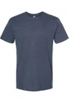Tultex Unisex Premium Cotton Blend T-shirt In Blue