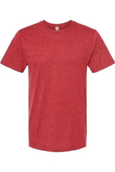 Tultex Unisex Premium Cotton Blend T-shirt In Red