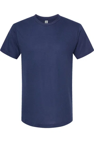 Tultex Unisex Tri-blend T-shirt In Blue