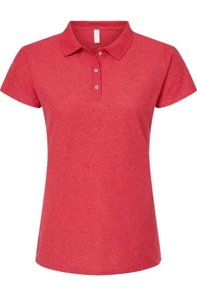 Tultex Women´s 50/50 Sport Polo In Red