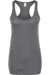 Tultex Women´s Poly-rich Racerback Tank Top In Grey
