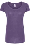 Tultex Women´s Poly-rich Scoop Neck T-shirt In Multi