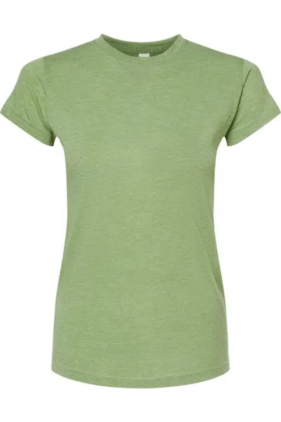Tultex Women´s Poly-rich Slim Fit T-shirt In Green
