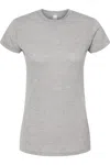 Tultex Women´s Poly-rich Slim Fit T-shirt In Grey