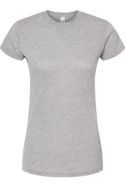 Tultex Women´s Poly-rich Slim Fit T-shirt In Grey