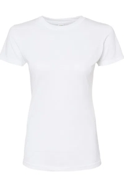 Tultex Women´s Poly-rich Slim Fit T-shirt In White