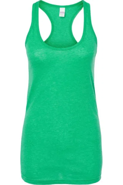 Tultex Women´s Poly-rich Racerback Tank Top In Green