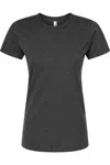 Tultex Women´s Premium Cotton Blend T-shirt In Black