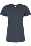 Tultex Women´s Premium Cotton Blend T-shirt In Blue