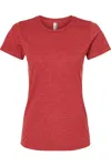 Tultex Women´s Premium Cotton Blend T-shirt In Red