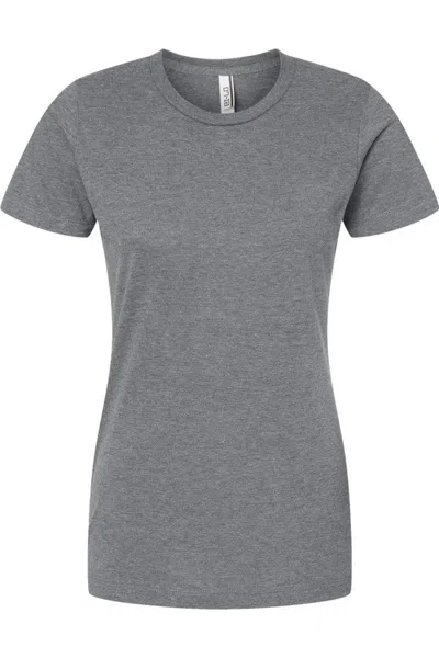 Tultex Women´s Premium Cotton Blend T-shirt In Gray