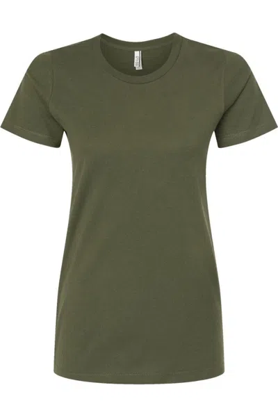 Tultex Women´s Premium Cotton T-shirt In Green