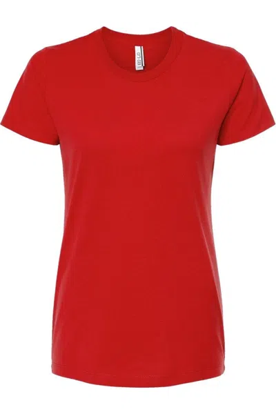 Tultex Women´s Premium Cotton T-shirt In Red