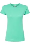 Tultex Women´s Slim Fit Fine Jersey T-shirt In Green