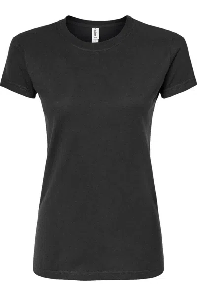 Tultex Women´s Slim Fit Fine Jersey T-shirt In Grey