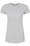 Tultex Women´s Slim Fit Fine Jersey T-shirt In Grey