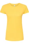 Tultex Women´s Slim Fit Fine Jersey T-shirt In Yellow