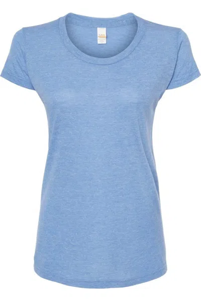 Tultex Women´s Slim Fit Tri-blend T-shirt In Multi