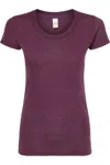 Tultex Women´s Slim Fit Tri-blend T-shirt In Multi