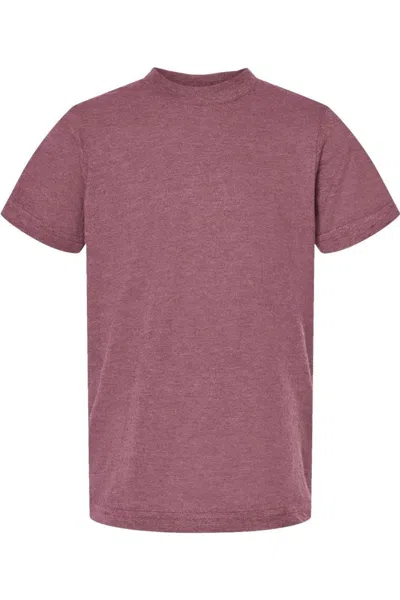 Tultex Kids' Youth Fine Jersey T-shirt In Pink