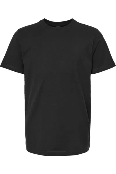 Tultex Kids' Youth Heavyweight T-shirt In Black