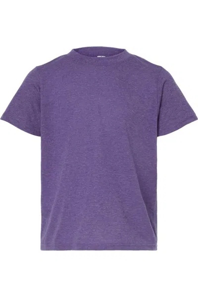 Tultex Kids' Youth Poly-rich T-shirt In Purple