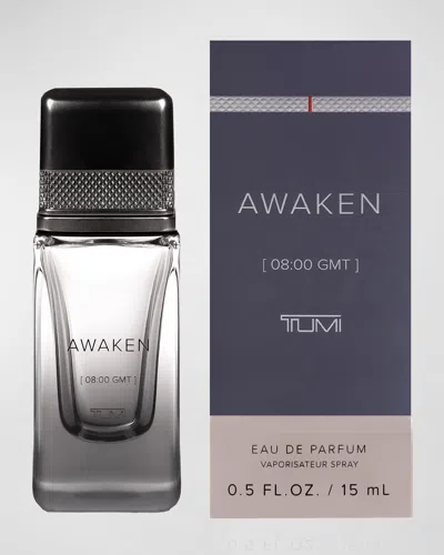 Tumi 0.5 Oz. Awaken [8:00 Gmt]  For Men Eau De Parfum In White