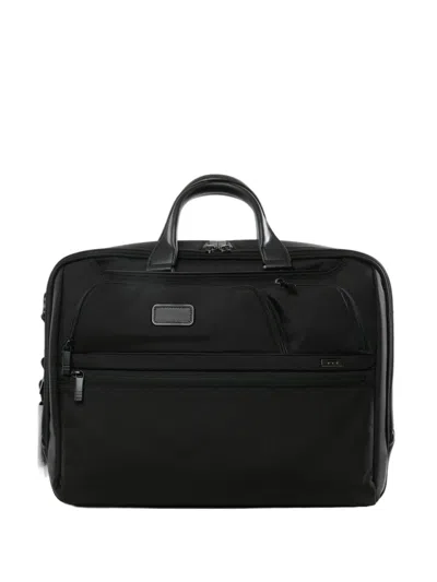 Tumi 17" Multi-pocket Zip-fastening Laptop Bag In Black