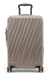 Tumi 19 Degree 22-inch International Spinner 4 Wheel Carry-on Bag In Gray