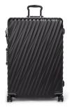 Tumi 19 Degree Extended Trip 4 Wheel Packing Case In Black Texture