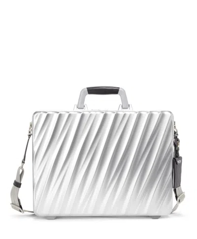 Tumi 19 Degree Aluminum Briefcase In Silver