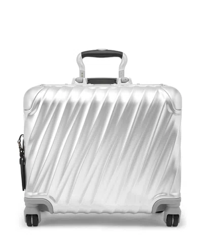 Tumi 19 Degree Aluminum Compact Carry On In Silver