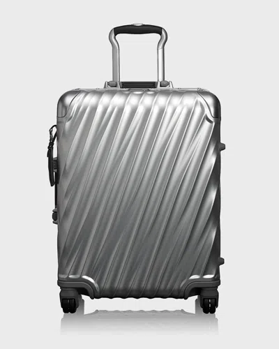 Tumi 19 Degree Aluminum Continental Carry-on Luggage In Gray