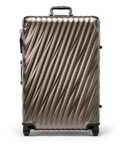 Tumi 19 Degree Aluminum Extended Trip Packing Case In Textured Gunmetal