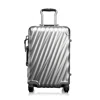 Tumi 19 Degree Aluminum International Carry On In Silver