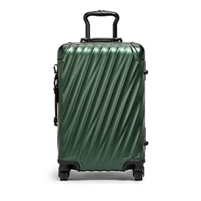 Tumi 19 Degree Aluminum International Carry On In Texture Forest Green