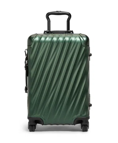Tumi 19 Degree Aluminum International Carry-on In Texture Forest Green