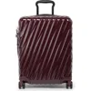 Tumi 19 Degree Continental Expandable 4-wheel Carry-on In Burgundy