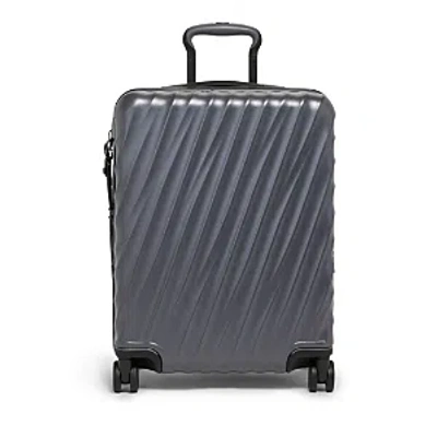 Tumi 19 Degree Short Trip Expandable 4 Wheeled Packing Case In Matte Gray Texture