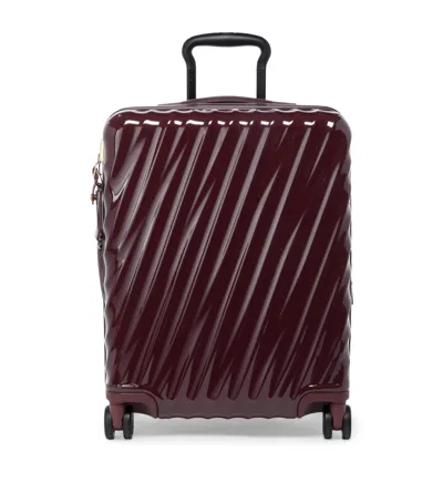 Tumi 19 Degree Expandable Carry-on Suitcase In Red
