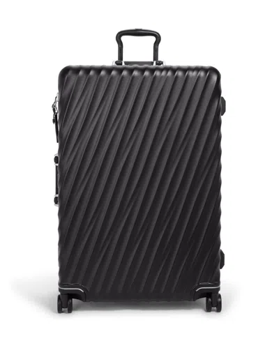 Tumi 19 Degree Extended Trip 4 Wheel Packing Case In Black Texture