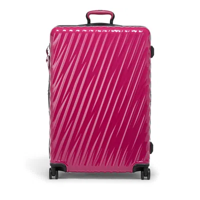 Tumi 19 Degree Extended Trip Expandable 4-wheel Packing Case In Fuchsia