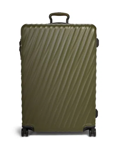 Tumi 19 Degree Extended Trip Expandable 4 Wheel Packing Case In Olive Texture