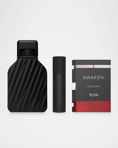 Tumi 19 Degree Extrait De Parfum Bundle Collection In Black