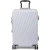 Tumi International Expandable 4 Wheeled Carry On Suitcase In White