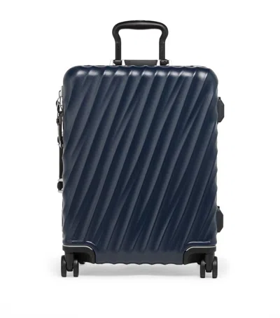 Tumi 19 Degree Frame Continental Carry-on Suitcase In Blue